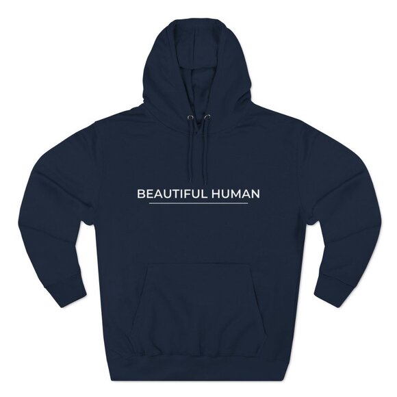 HLH- Beautiful Human All Gender Premium Pullover Hoodie - Picture 3 of 8